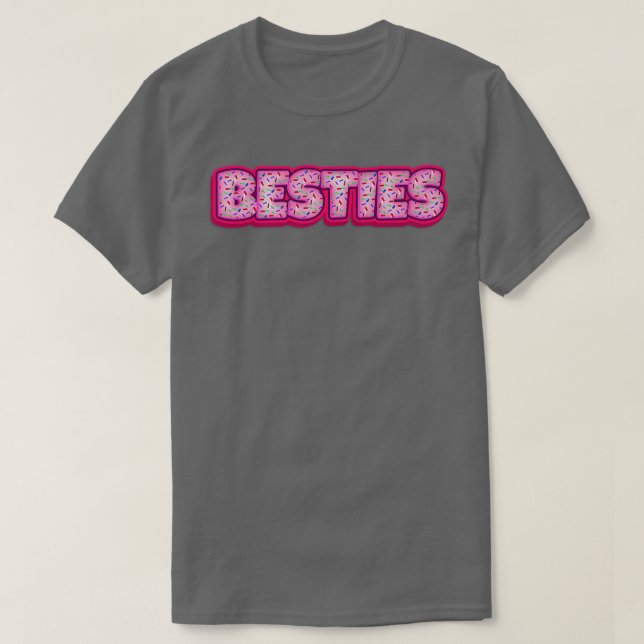 Camiseta Besties Donuts Baker Donut Lover Baking Best Frien (Diseño del anverso)