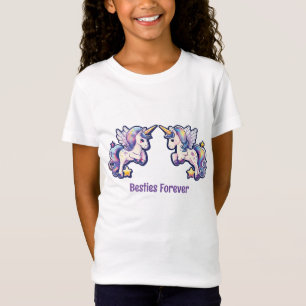 Camiseta Besties Forever Unicorn