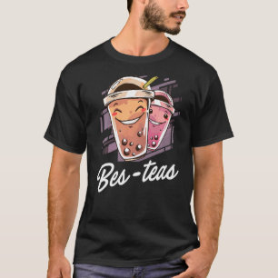 Camiseta Besties Gráfico Tea Tea Drinker Tea Breaking Cup O