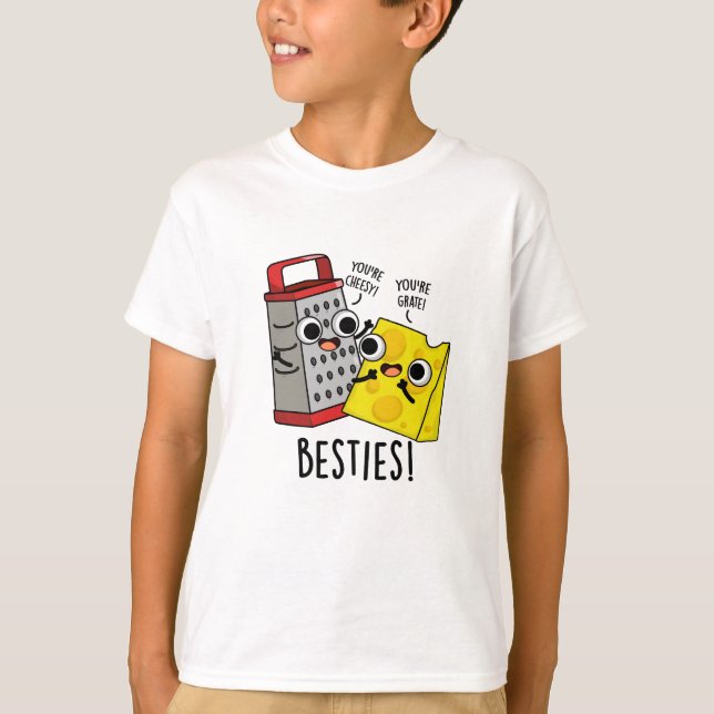 Camiseta Besties Grater Pun (Anverso)