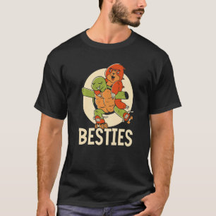 Camiseta Besties Sayings Amigos Equipo De Amistad Mejor Ami