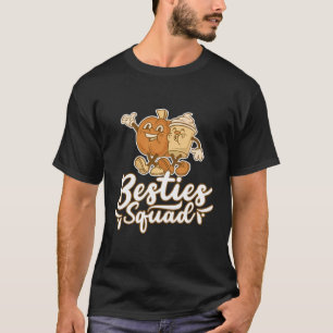 Camiseta Besties Squad Mejor Amigo Bestie Amistad Cute B