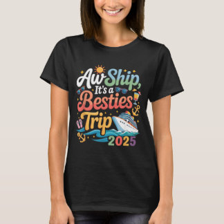 Camiseta Besties Trip Cruising Friend Cruise Trip Summer
