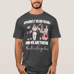 Camiseta Besties Trip Vibes Mejor Amigo Vacaciones Viajes G