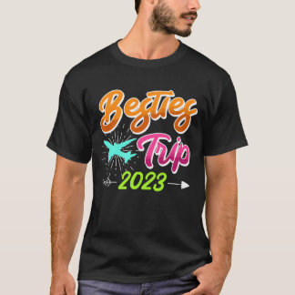 Camiseta Bestiesrip 2023 Amigos de vacaciones regalo de vac