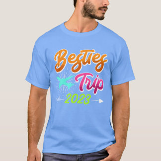 Camiseta Bestiesrip 2023 Amigos de vacaciones regalo de vac