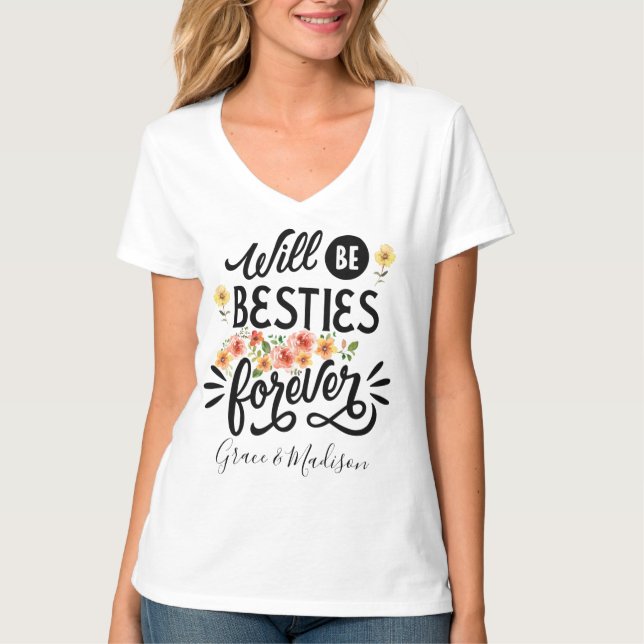 Camiseta Bestis for Life Amigos de BFF Regalo por siempre (Anverso)