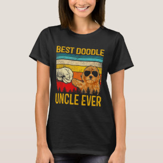 Camiseta Bests Doodle Uncle Ever Goldendoodle Dog Gig Fath