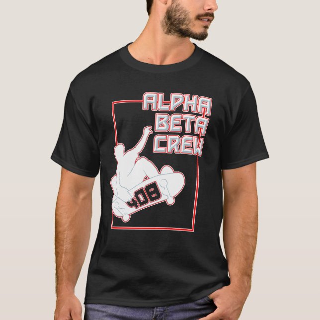 Camiseta BETA ALFA del EQUIPO (Anverso)