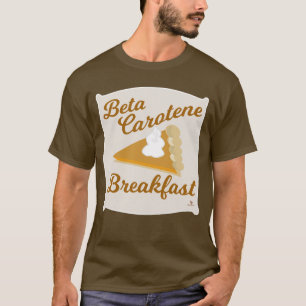 Camiseta Beta Carotene Breakfast Thankding Fun Art