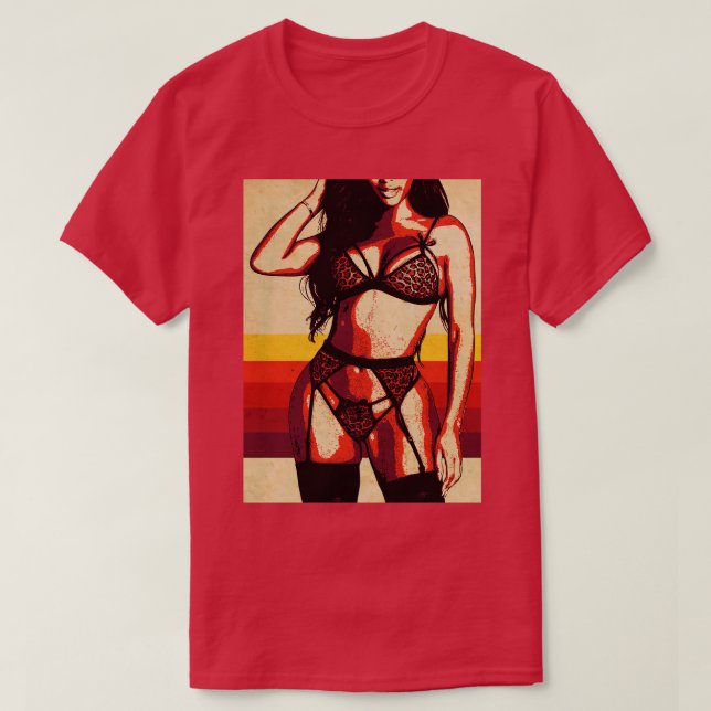 Camiseta Betamax Lingerie (Diseño del anverso)
