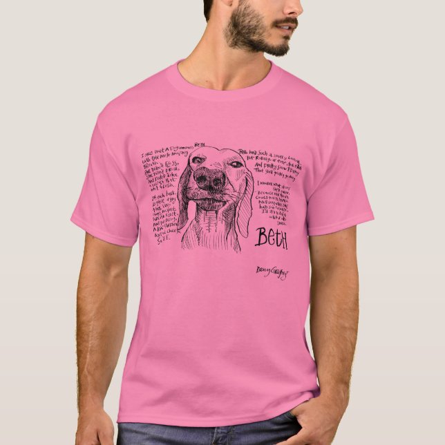 Camiseta Beth con la respiración tremenda (Anverso)