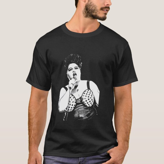 Camiseta Beth Ditto Vive En El Escenario De Everard Smith (Anverso)