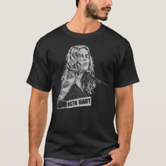 Camiseta Beth Hart Blanco Y Negro