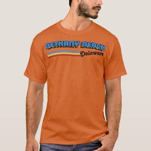 Camiseta Bethany Beach Delaware Diseño Retro