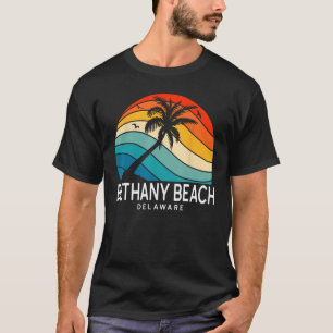 Camiseta Bethany Beach Delaware Tropical Beach Palm Tree So