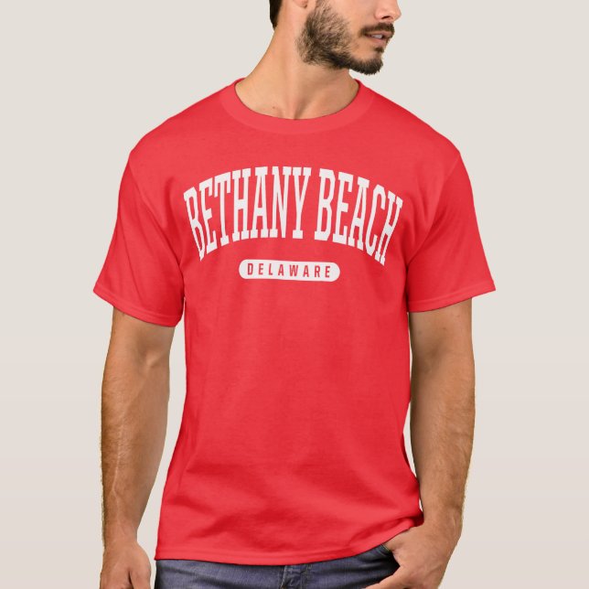 Camiseta Bethany Beach Delaware Vacation Style DE U (Anverso)