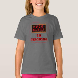 Camiseta Bethel Pyro-Maniac en la formación de té infantil