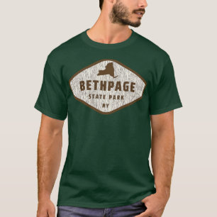 Camiseta Bethpage State Park New York Tree Log Texood