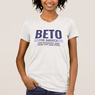 Camiseta Beto 2020 para presidente Personalized