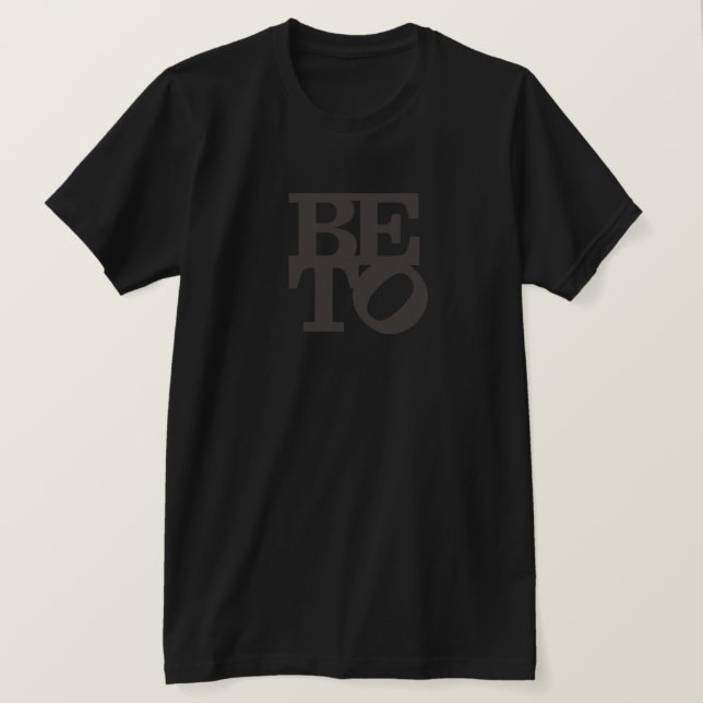 Camiseta BETO apilado (Anverso del diseño)
