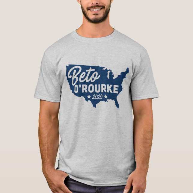 Camiseta Beto O'Rourke Estados Unidos (Anverso)