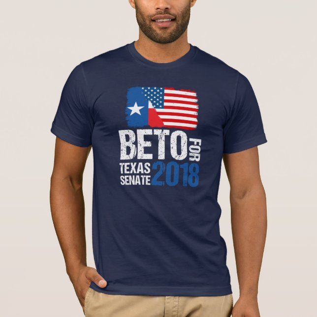 Camiseta Beto O'Rourke para el senado de Tejas en 2018 (Anverso)