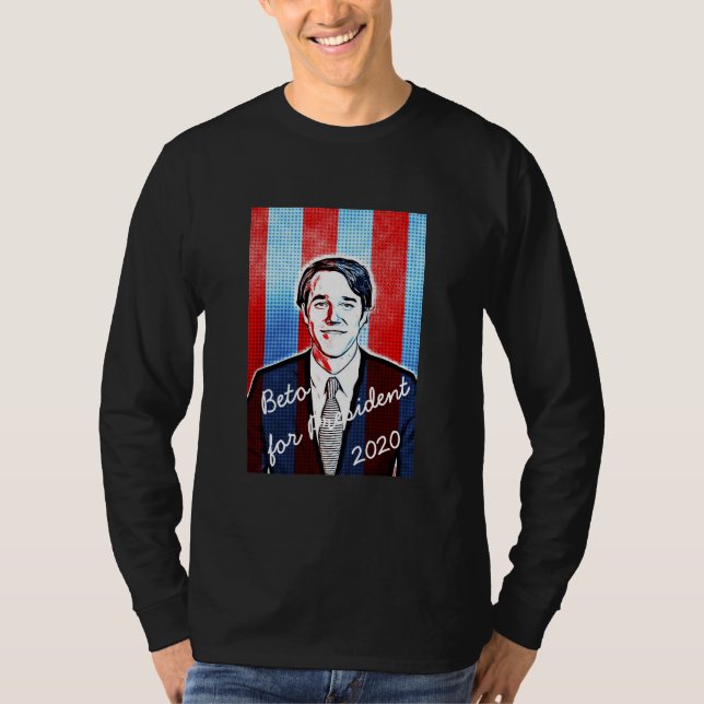 Camiseta Beto O'Rourke para las elecciones presidenciales d (Anverso)
