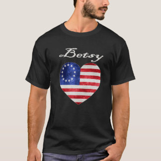 Camiseta Betsy Ross Patriotic America 1777 Betsey Cuarto De