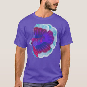 Camiseta Betta azul