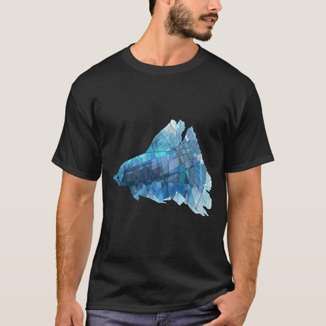 Camiseta Betta Azul (Anverso)