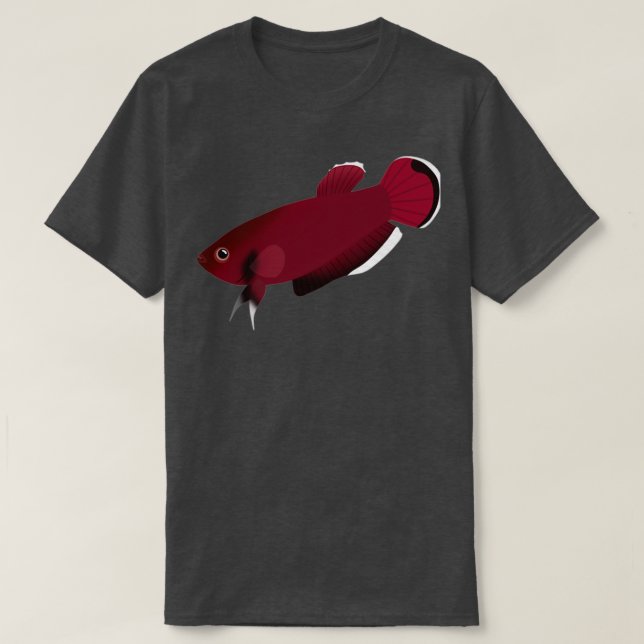 Camiseta Betta Channoides (Diseño del anverso)