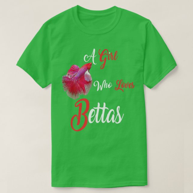 Camiseta Betta Chica (Diseño del anverso)