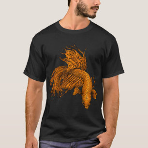 Camiseta Betta cola de corona de cobre