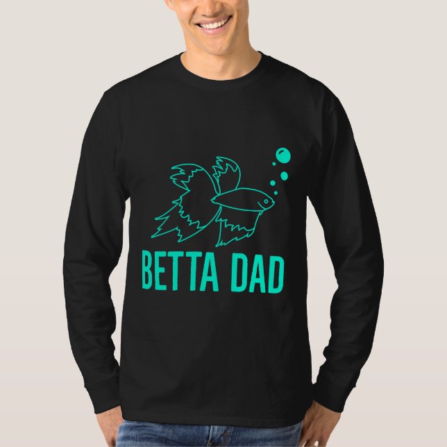 Camiseta Betta Dad Betta Fish (Anverso)