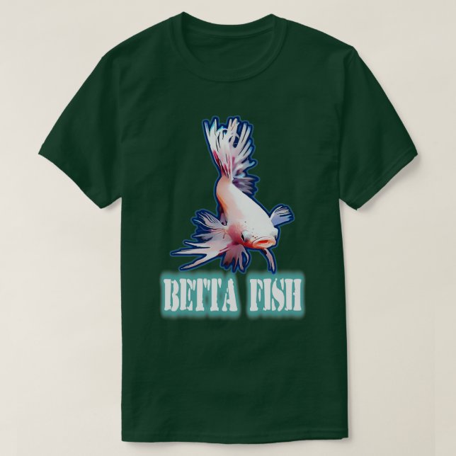 Camiseta Betta Fish 1 (Diseño del anverso)
