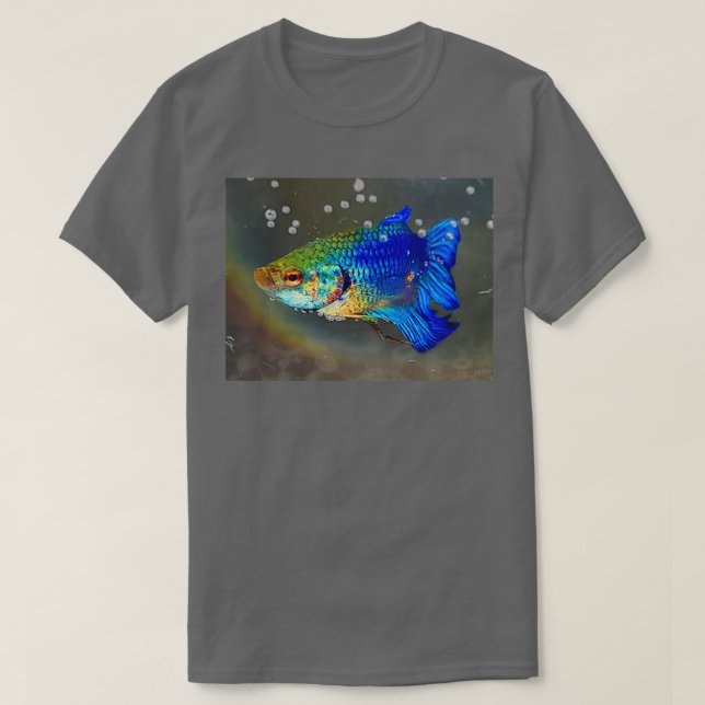 Camiseta Betta Fish 12 (Diseño del anverso)