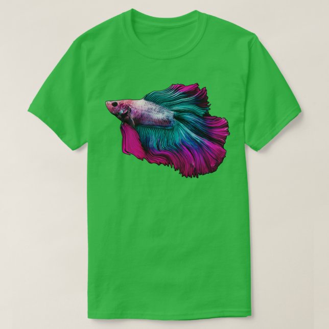 Camiseta Betta Fish 5 1 (Diseño del anverso)