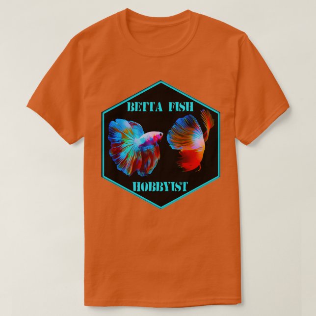 Camiseta Betta Fish Hobbyist (Diseño del anverso)