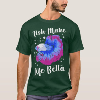 Camiseta Betta Fish Siamese Fighing Fish Betta Splendens