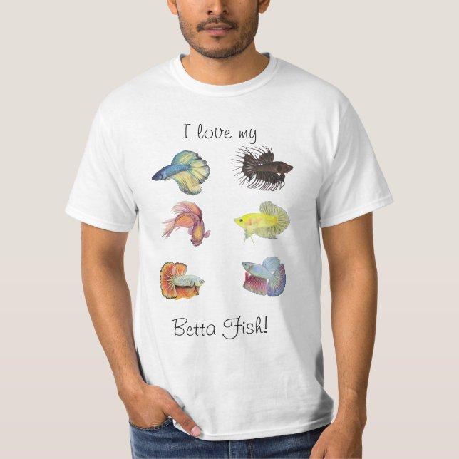 Camiseta Betta Fish T-Shirt (Anverso)