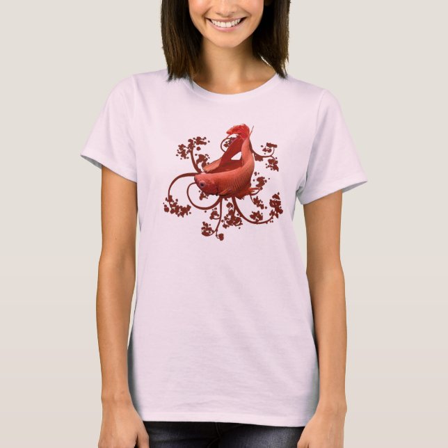 Camiseta Betta rojo (Anverso)