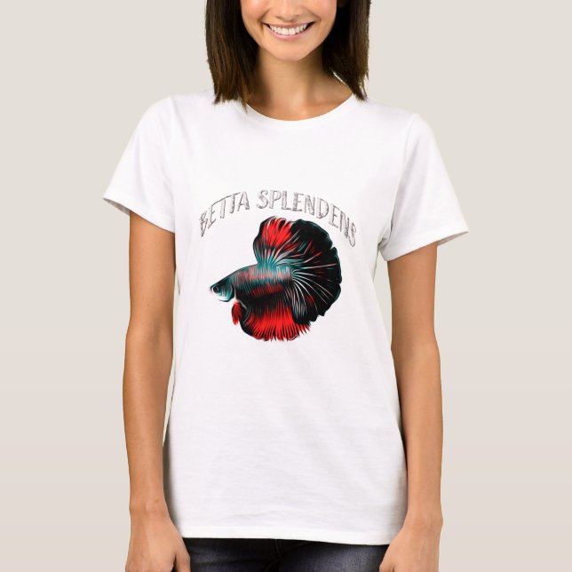 Camiseta Betta splendens (Anverso)