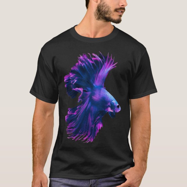 Camiseta Betta Splendens Bettas Siamese Fighting Fish (Anverso)