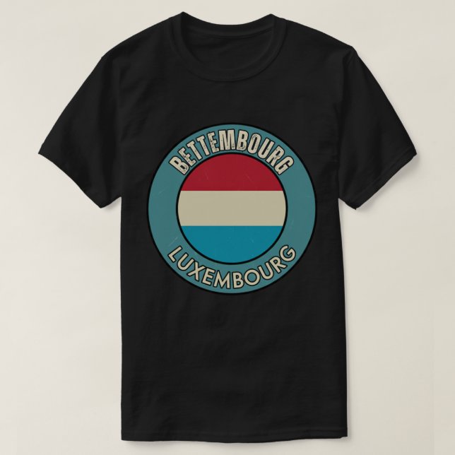 Camiseta Bettemburgo, Luxemburgo (Diseño del anverso)