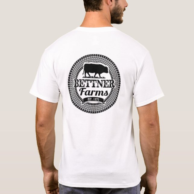 Camiseta Bettner Farms Establecida En 1975 (Reverso)
