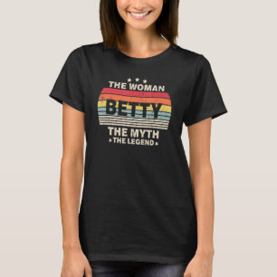 Camiseta Betty La Mujer El Mito De La Leyenda Diciendo Dive