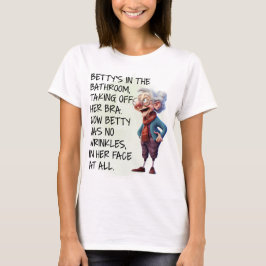 Camiseta Betty's In The Bathroom Womens