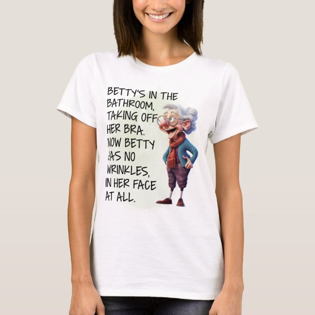 Camiseta Betty's In The Bathroom Womens (Anverso)