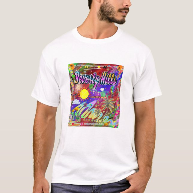 Camiseta Beverly Hills Nu Era T-Shirt (Anverso)